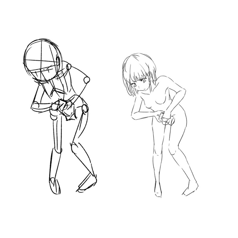 新鮮なイラスト ポーズ お題 イラスト画像