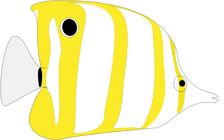  Gambar Ikan Hias Kartun 