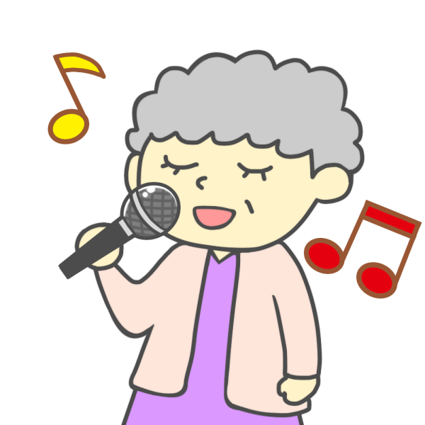美しい花の画像 元のイラスト 歌う