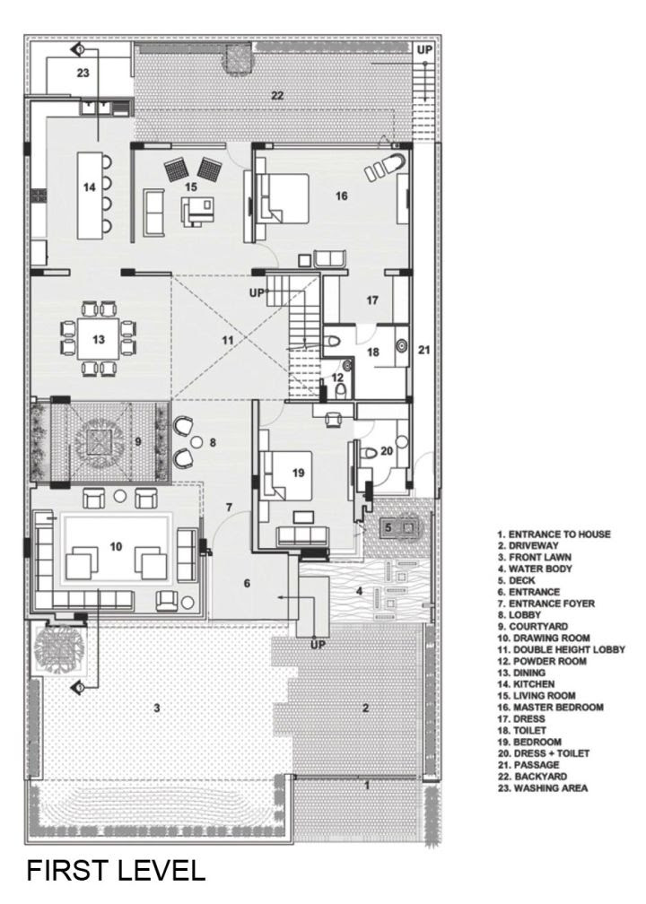 Fascinating Modern  House  by Charged Voids Punjab India 