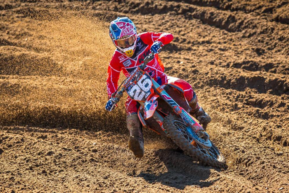 Alex Martin battled to second overall on the day (4-3) and maintains second in the championship.