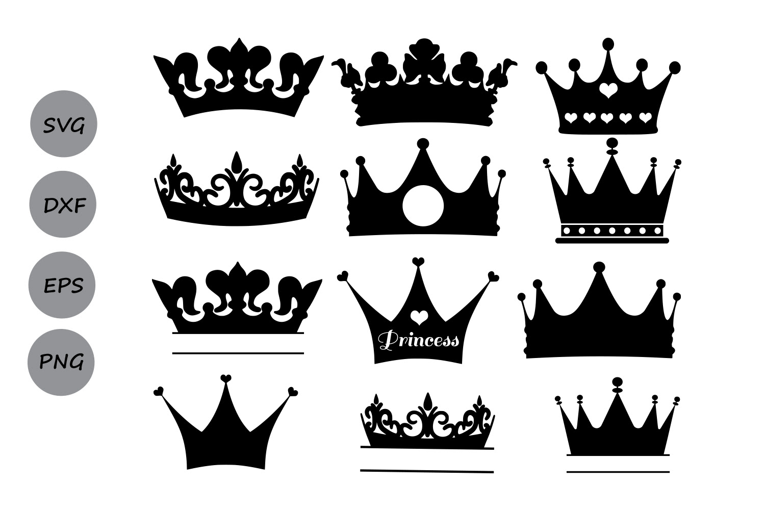 Free Free Svg Princess Crown Free 668 SVG PNG EPS DXF File