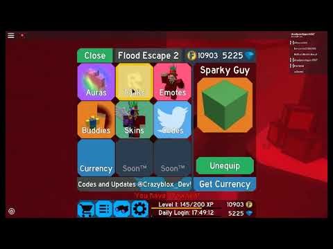 Codes For Roblox Flood Escape 2 2018 Roblox Free Level 7 - juegos de roblox flood escape 2