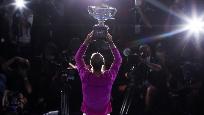 EN IMAGES. Open d'Australie 2022 : la symphonie majeure de Rafael Nadal, vainqueur de 21 tournois du Grand Chelem