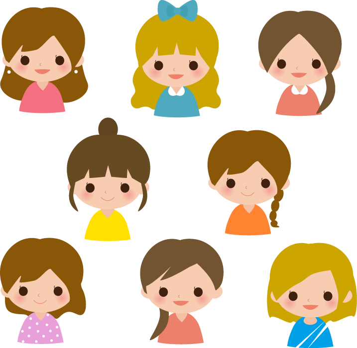 最新イラスト 素材 女の子 無料イラスト集