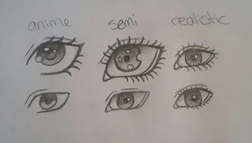 How To Draw Anime Semi And Realistic Eyes How To Draw Amino Drawing semi realistic anime style.