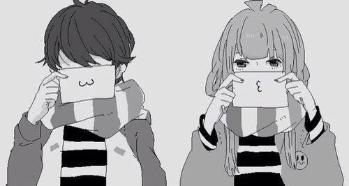 Images Of Boy And Girl Best Friends Drawing Anime