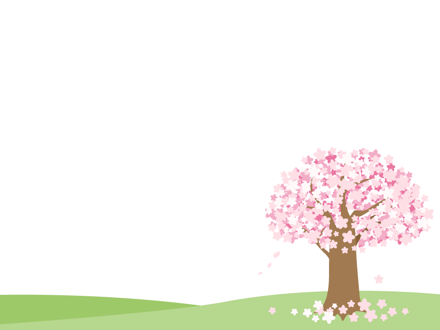 最高のイラスト画像 元の桜の木 イラスト フリー