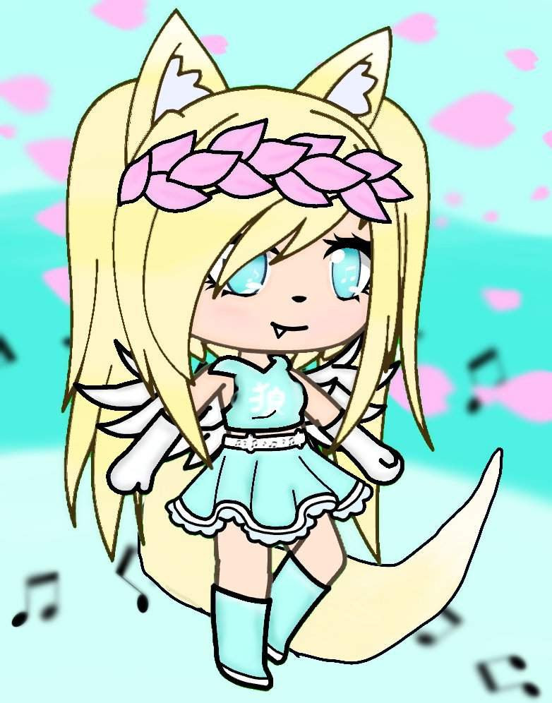 Cute Anime Wolf Girl Gacha Life