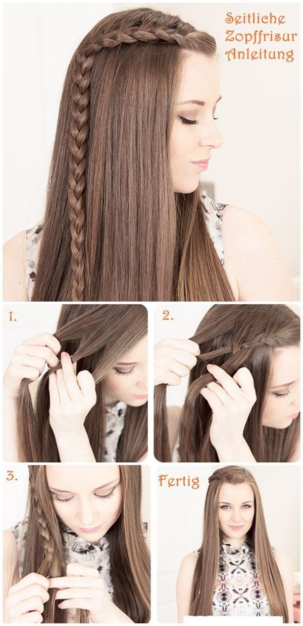 Braided Hairstyles For Thick Hair Easy Braid Haristyles