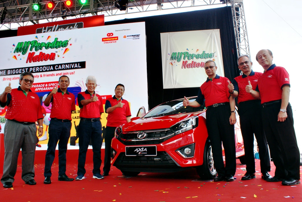 Perodua Axia Blue Black - Pewarna r