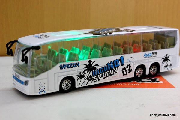 Beli Murah Miniatur Bus MK 3 Putih Mainan Oliv