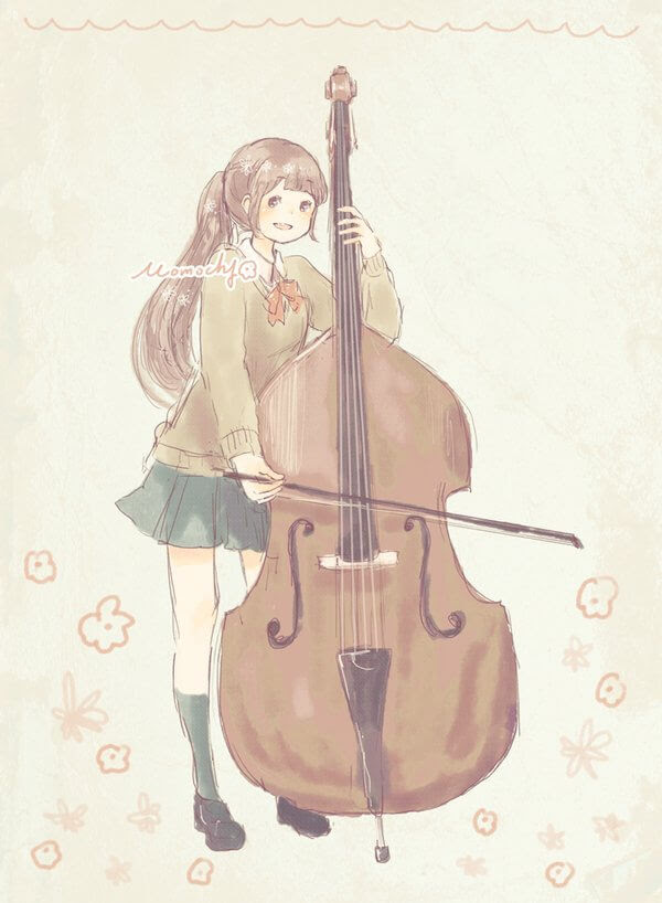 最も気に入った 女の子 かわいい イラスト 吹奏楽 Ituirasuto