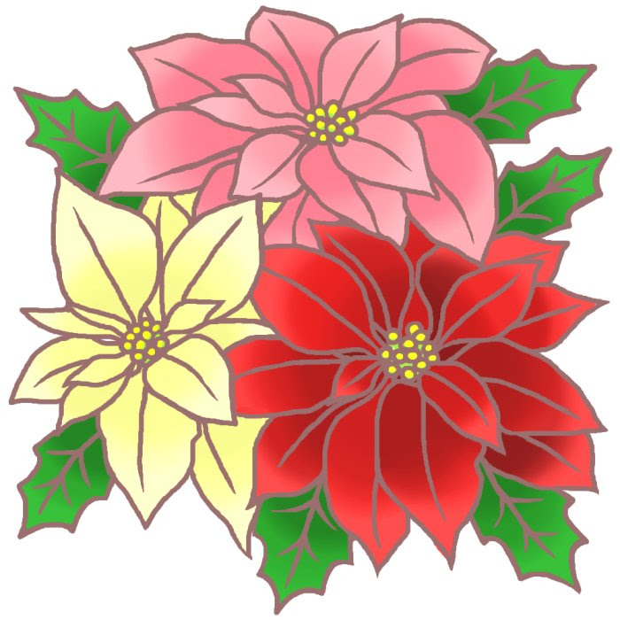 ラブリーお歳暮 冬の花 イラスト 無料 動物ゾーン