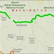 Highway 2 Washington Map