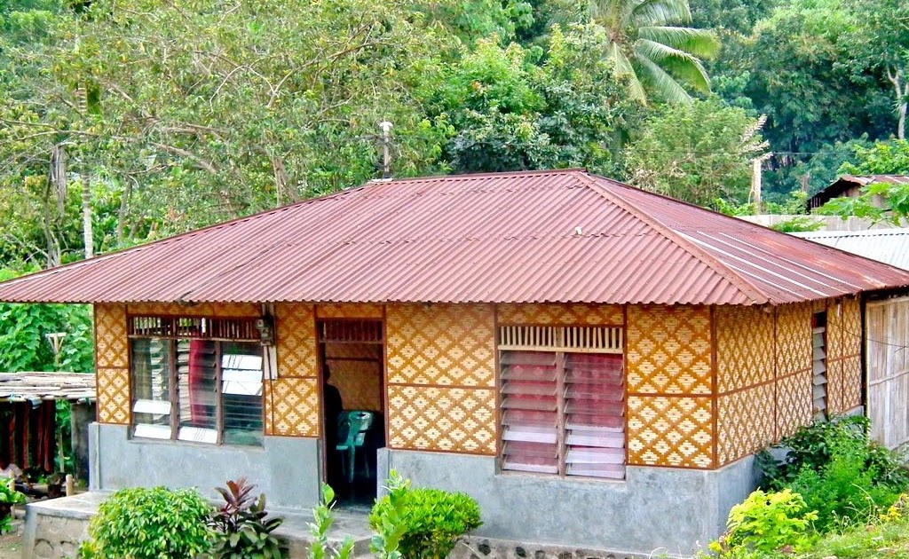  Gambar  Rumah Dinding Anyaman  Bambu  Gambar  Con