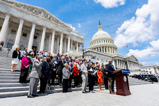 “Democrats are fighting to ensure our children can grow and thrive without fear of gun violence. The domestic terrorism legislation we passed this week will help save lives, protect communities and uphold our founding ideal: E Pluribus Unum.”