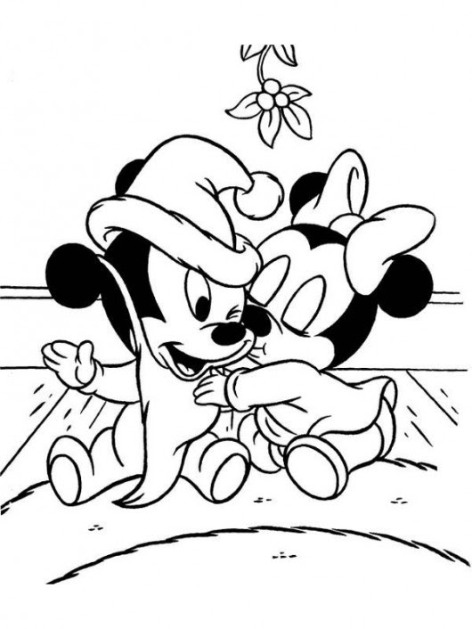 Para Colorear Mickey Mouse Bebe Crafts Diy And Ideas Blog