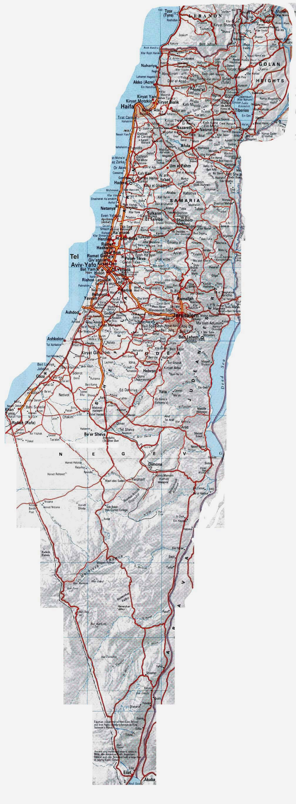 Lonely planet photos and videos. Maps Of Israel Map Library Maps Of The World