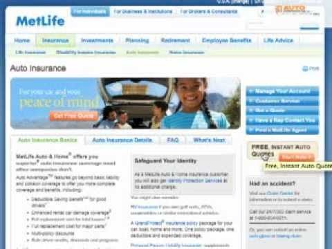 Metlife Auto Insurance Quote - Where To Get Cheap Car Insurance In Maine Quotewizard - Compared ...