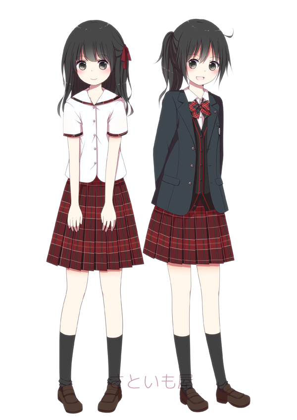 イラスト集 最新制服 リボン イラスト
