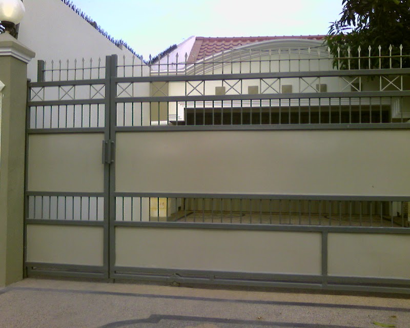 desain pagar minimalis