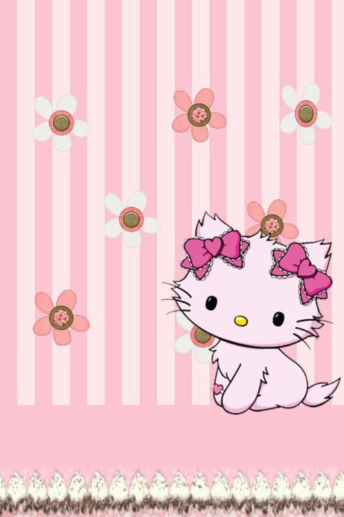 驚くばかりチャーミー キティ 壁紙 最高の花の画像