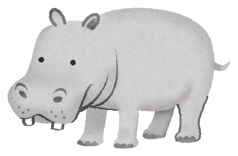 トップ100 かわいい カバ イラスト 簡単 かわいいディズニー画像