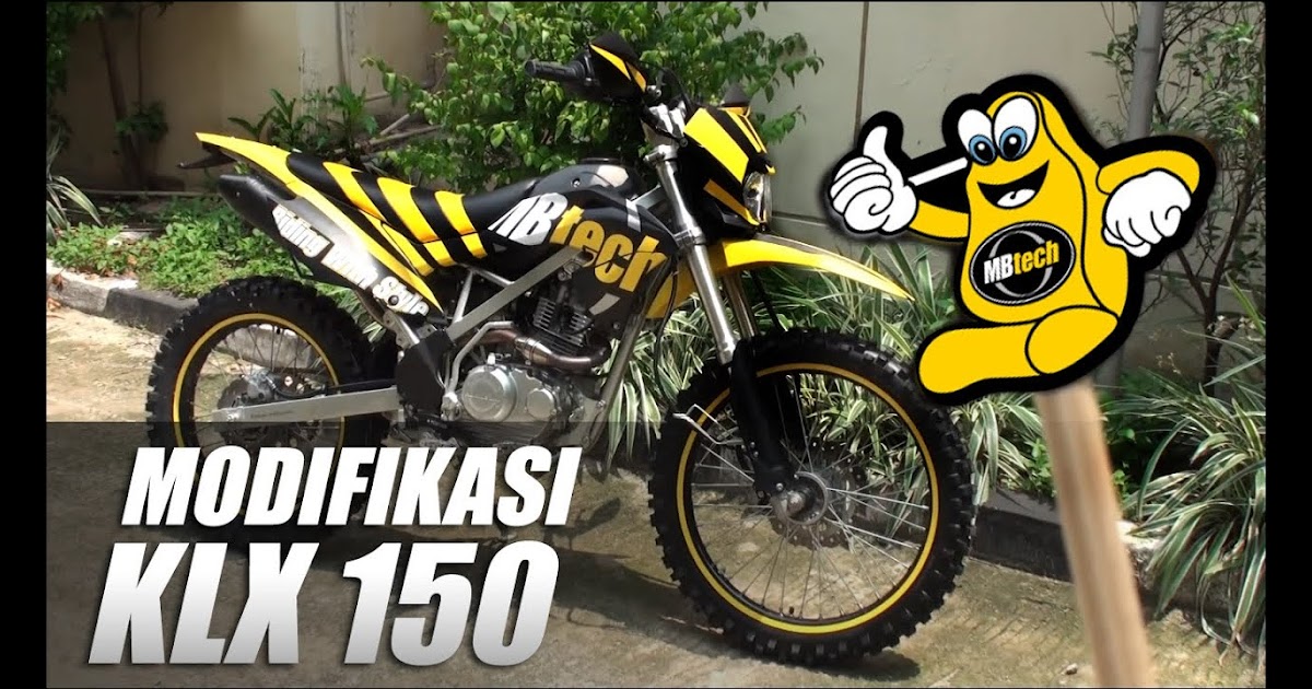 Variasi Motor  Klx Warna  Hitam  Aksesoris Kita