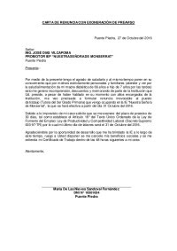 Plantilla Carta De Baja Voluntaria Sin Preaviso - Quotes 