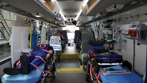 NATO facilitates donation of ambulance buses from Norway to Ukraine