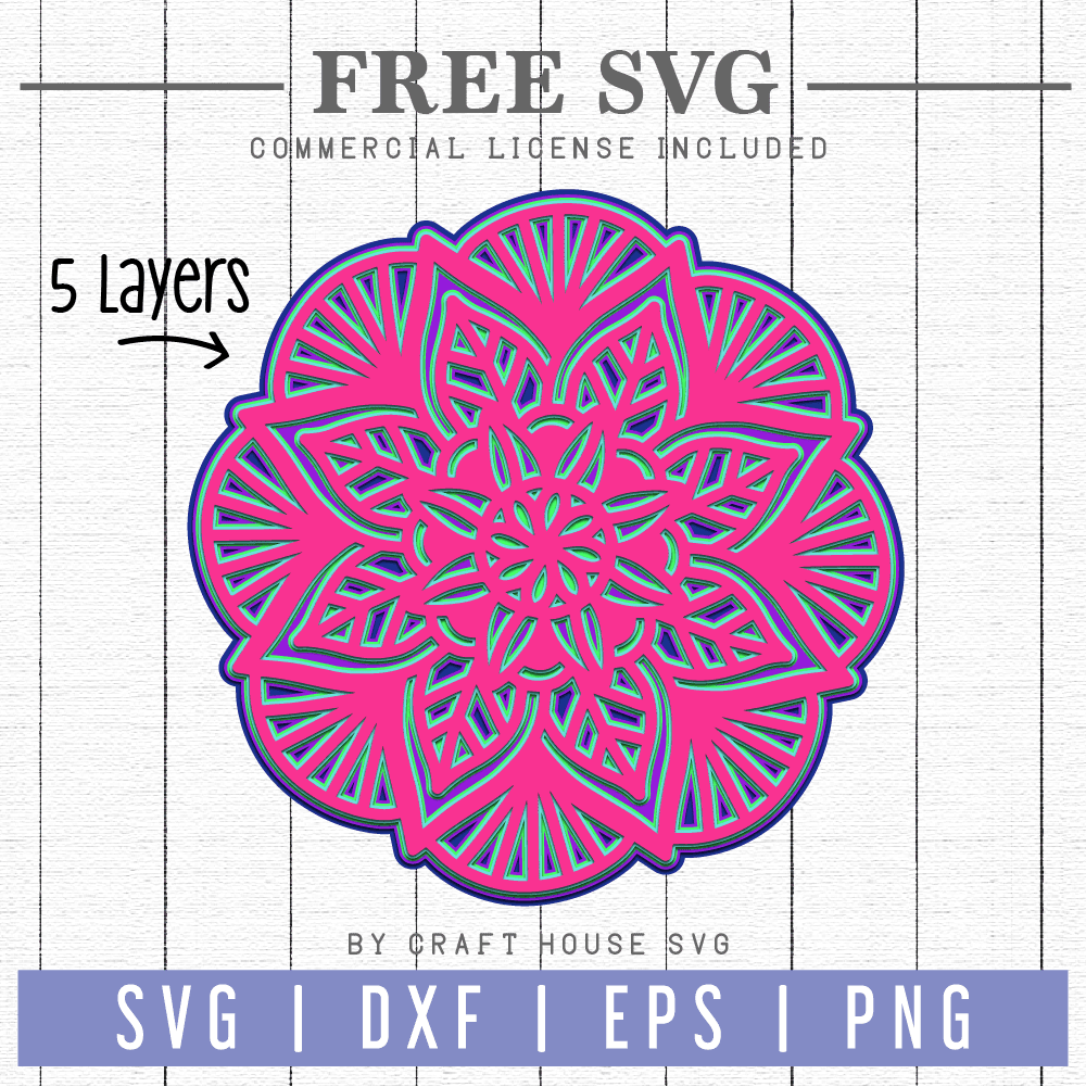 Download Layered Intricate Mandala Svg For Crafters - Free Layered SVG Files