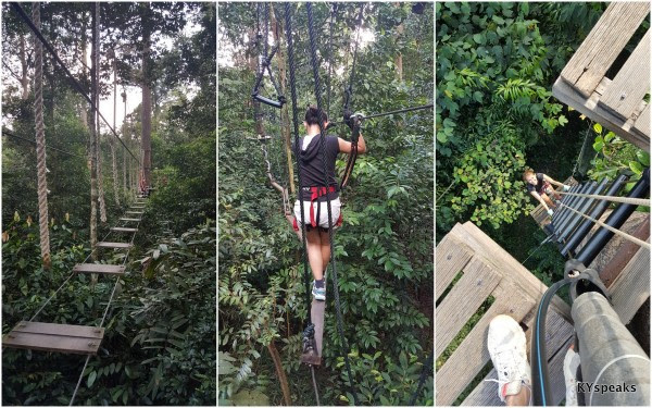 Located 3 km inside the 817 hectares forest of taman botani negara shah alam, this park is only 40 minutes drive from the city center of kuala lumpur and is accessible via the many highways to shah alam. Kyspeaks Ky Plays Skytrex Adventure Shah Alam