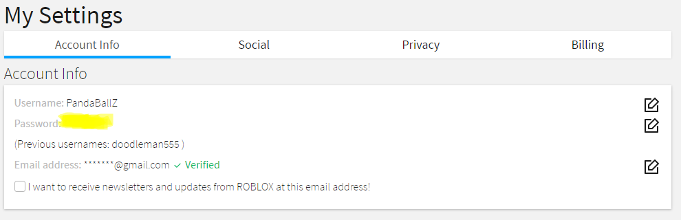 Roblox Account Password 100k Robux And Obc Free No Free Roblox Hacks 2019 - roblox free billing info