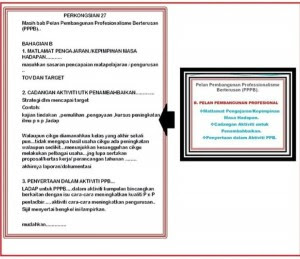 Contoh Isi Kandungan Portfolio - Erectronic