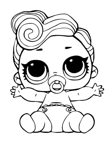 Coloring And Drawing Coloring Pages Lol Dolls