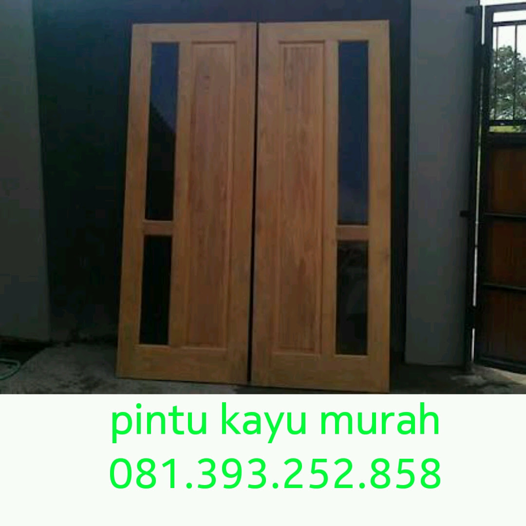 Inspirasi Spesial 37 Pintu Kayu  Akasia 