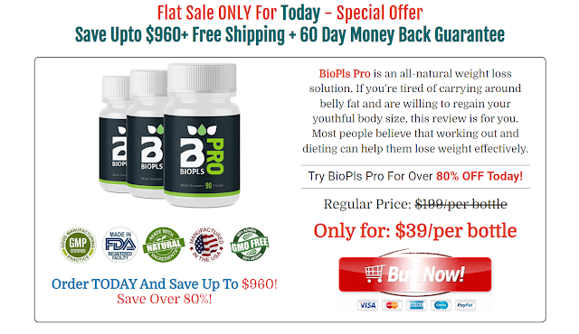 BioPls Slim Pro Reviews | Cost, Side, Effects, Ingredients, Official Website