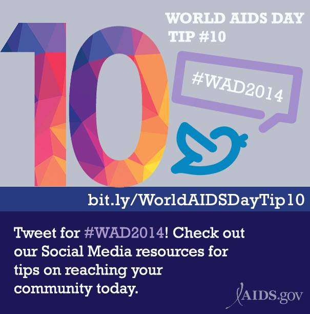 World AIDS Day Tip #10