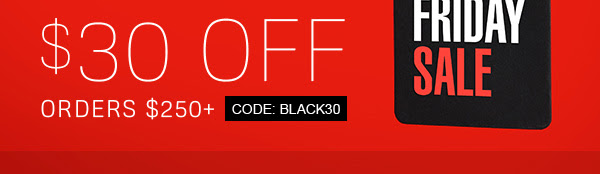 Black Friday Sale- Save up to $50 on your order.