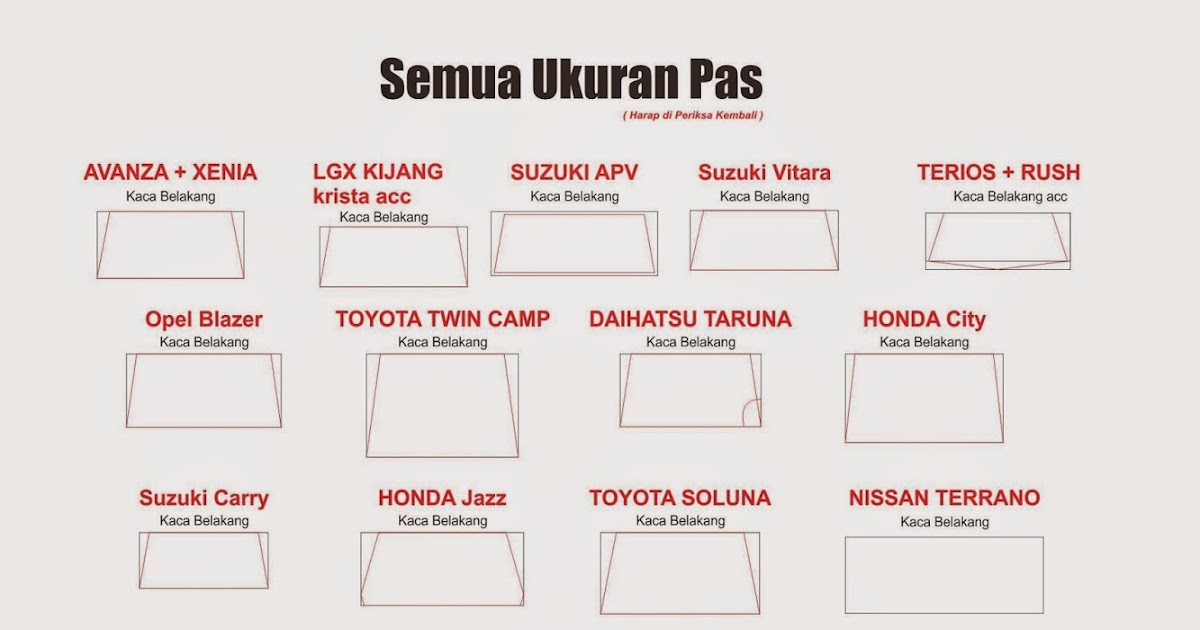 Ukuran Mobil Avanza 2015 - Soalan aw