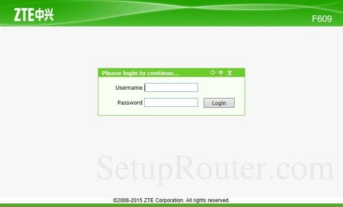 User Password Zte F609 / Login Modem Zte F609 V3 Youtube ...
