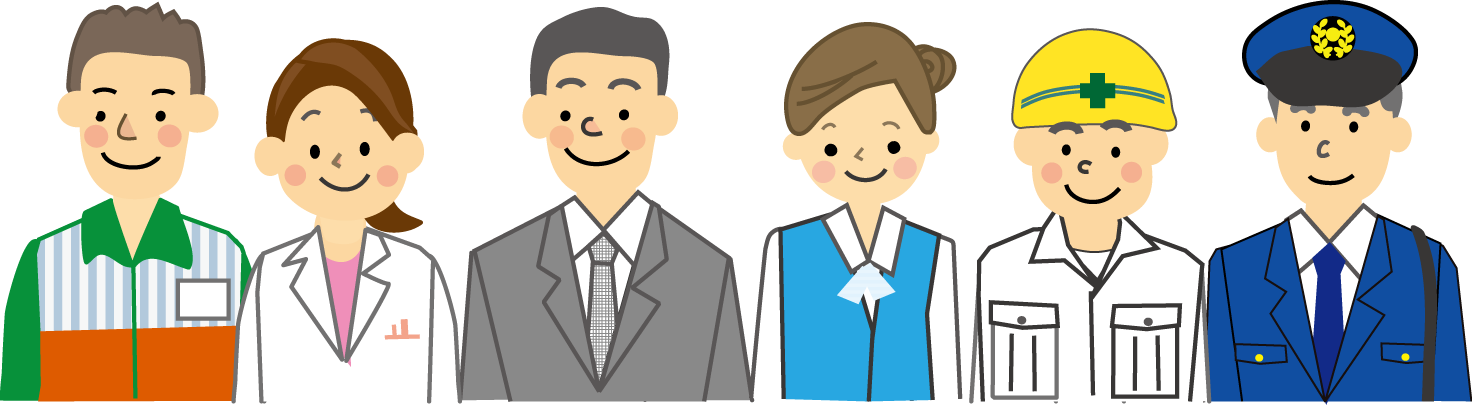 最高のイラスト画像 心に強く訴える職場 体験 学習 職業 体験 イラスト