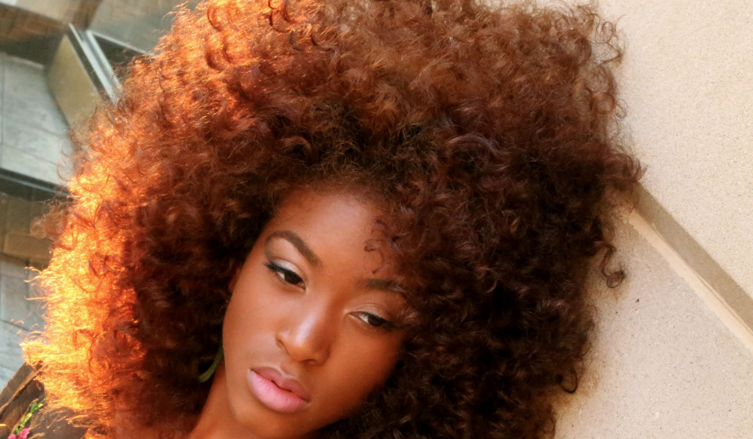 All hair types can distract from a prominent forehead with a few styling illusions. 20 Glorious Big And Curly Natural Hairstyles Styles Weekly