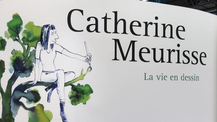 Catherine Meurisse partage sa vie en dessin et sa quête de la beauté dans une exposition au Centre Pompidou