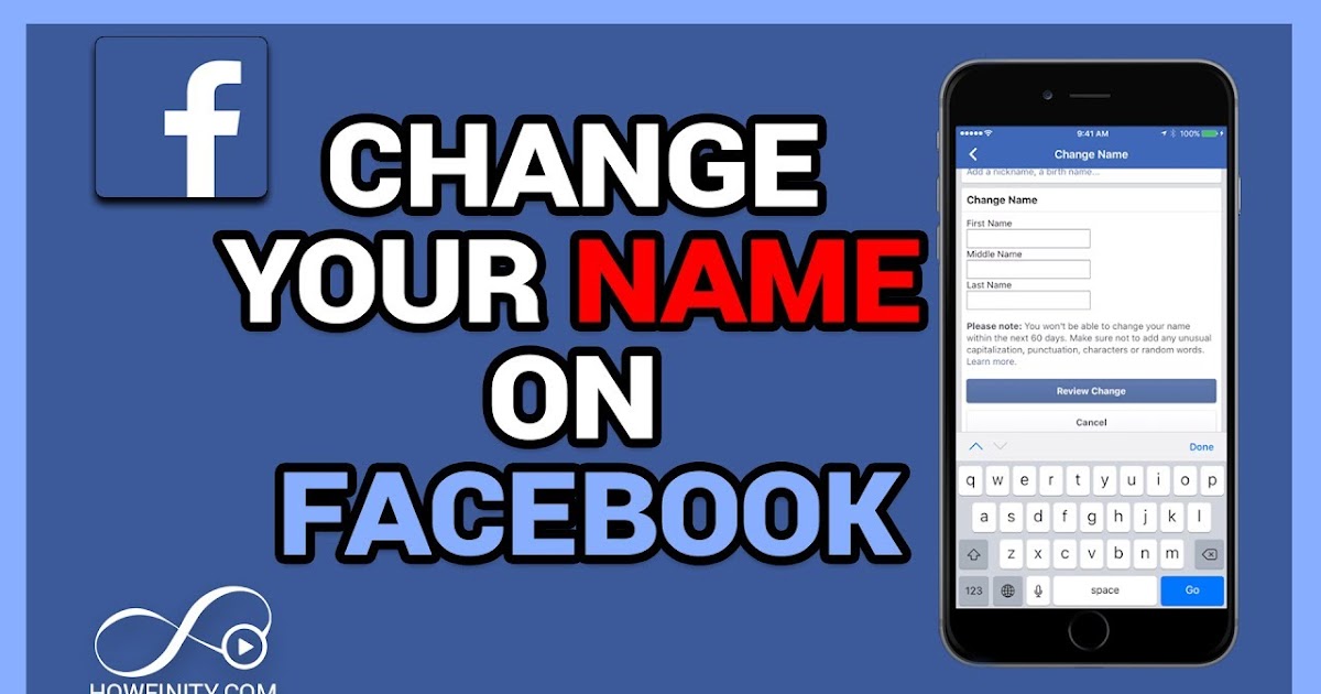 How to change your facebook profile name