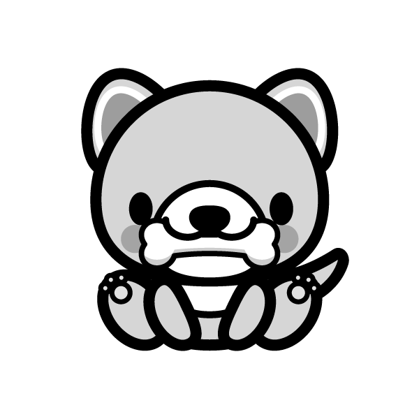 最高かつ最も包括的な犬 イラスト 白黒 かわいい 最高の動物画像