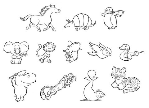 Choose your favorite animals in this chart or see our baby animals, farm animals, and. Baby Animals Coloring Page Free Printable Coloring Pages