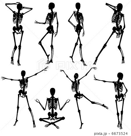 無料ダウンロード 骸骨 シルエット 骸骨 シルエット ハロウィン