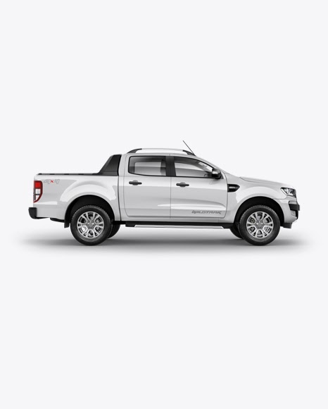 Download Pickup Truck Mockup - Right View PSD Template - Download Free Pickup Truck Mockup - Right View ...
